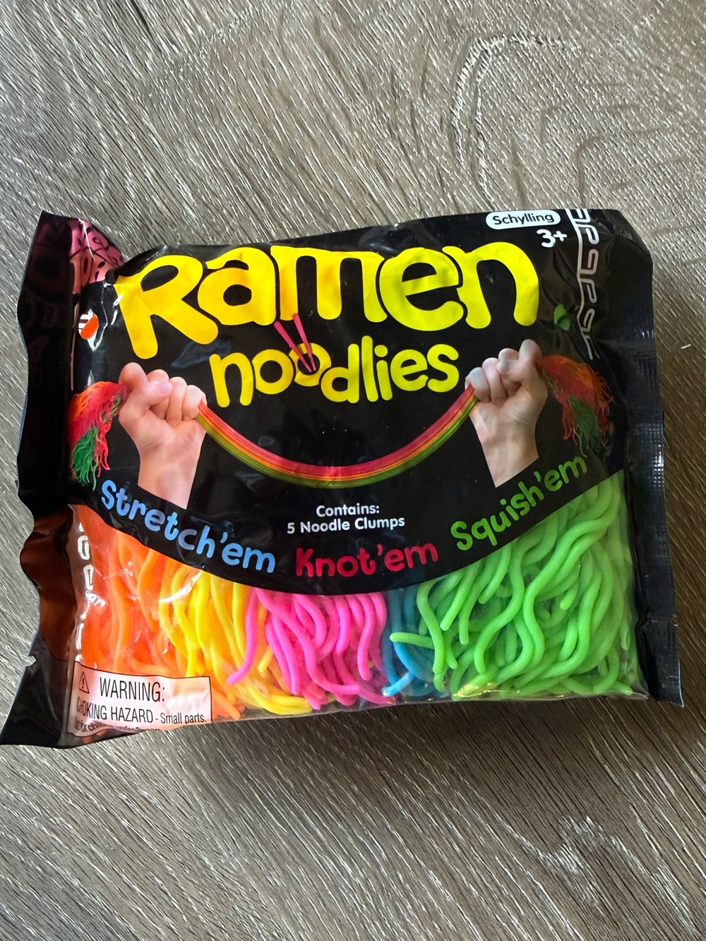 NEEDOH Ramen Noodlies Stretchy Toy Noodles -